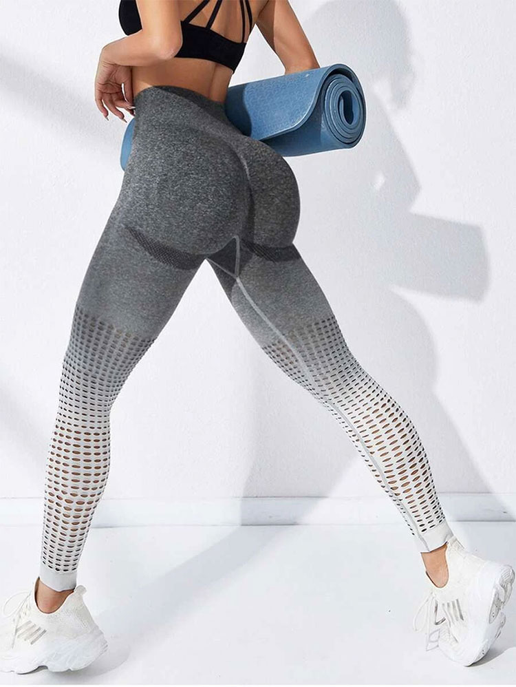 Legging de yoga en maille à la mode